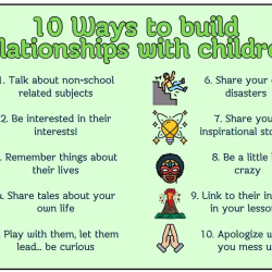 Ways to Build Relationship Building With Children