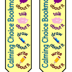 Calming Book Marks