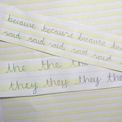 Handwriting & Spelling Strips