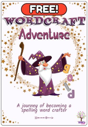 Word Craft Adventure - 15 spelling strategies for Dyslexic Learners - Wizard Themed