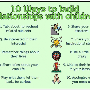 Ways to Build Relationship Building With Children