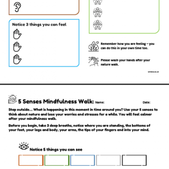 5 Senses Mindfulness Walk