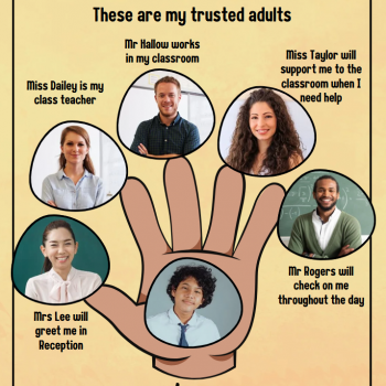 My Support Team Hand